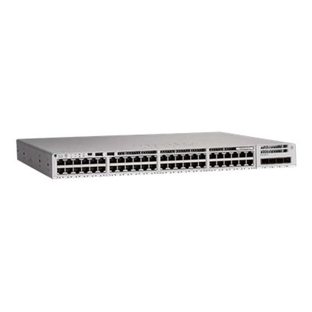 Cisco Catalyst 9200L - Network Advantage - switch - L3 - 48 x 10/100 ...