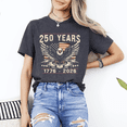 thumbnail image 2 of 250 Years Bald Eagle Wings Spread Vintage Flag Patriotic Tee 1776 2026, 2 of 5