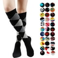 thumbnail image 1 of Chaussettes de Compression Graduée pour Femmes 15-20 20-30 mmHg Athlétiques de Course Infirmières Bas, 1 of 7
