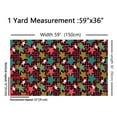 thumbnail image 3 of Castle Fairy Teens Geometric Plaid Stripes Fabric by the Yard 10 Yards,Leopard Print Room Decor Fabric by the Yard,Stars Print Fabric for Sewing,Microfiber Bedroom Decor, 3 of 6