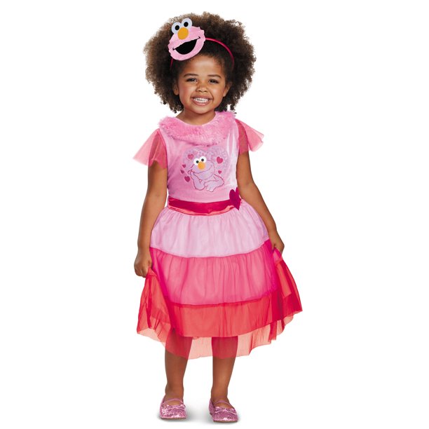 Pink Elmo Dress Classic Walmart Com