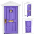 thumbnail image 2 of Puerta para muñecas para niños, casa de muñecas 1:12 Puerta para casa de muñecas Puerta para muñecas diseñada para el futuro, 2 of 9