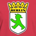 thumbnail image 3 of CafePress - Ampelmann Berlin Crest T Shirt - Women's Traditional Fit Dark T-Shirt, 3 of 4