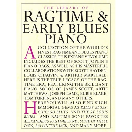 Amsco Publications - The Library of Ragtime & Early Blues Piano - eBook