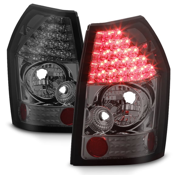 2005-2008 Dodge Magnum Smoke LED Tail Lights Brake Lamp Left Right 05-08