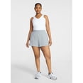 thumbnail image 2 of Athletic Works Women's French Terry Shorts, 3" Inseam, Sizes XS-XXXL, 2 of 6
