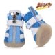 thumbnail image 3 of piezas de zapatos para perros, zapatos deportivos de mezclilla antideslizantes, botas transpirables para cachorros, zapatos de lona para exteriores para mascotas para perros pequeños, chihuahua, 3 of 5