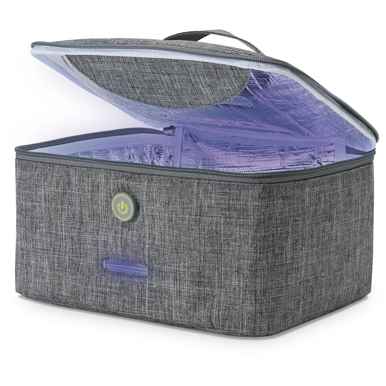 iLive Large UV Sanitizer Travel Bag, IAA700G, Gray - Walmart.com