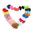 thumbnail image 3 of SHOWERORO Glitter Hair Bow Hair Bows Assorted Color Satin Ribbon 20Pack, 3 of 6
