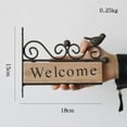 thumbnail image 2 of Welcome Sign Mini Bird Pattern Plaque For front door Door Indoor Outdoor Beach Office Window, 2 of 9