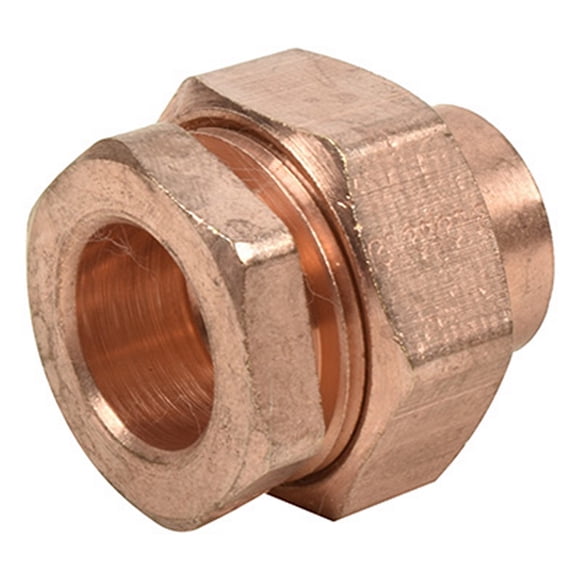 tuerca de unión de 1.3 cm bronce