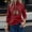Wine, variant on Hatchima Sweatshirt for Women,Women's Round Neck Christmas Printed Color Fashion Top,Long Sleeve Top Sweatshirts