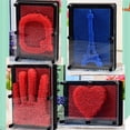 thumbnail image 5 of Ounissouiy 3D clon Pin arte tallado mano forma modelo juguete niños juguete escritorio Oficina juguete Pin arte clásico 3D impresiones Handprint Art Toy Kits de decoración para fiestas No.1 Ounissouiy HA024845-01, 5 of 5