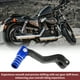 thumbnail image 5 of Palanca de cambio de motocicleta plegable para Kayo T2, pedal de aleación de aluminio, brazo de cambio negro azul tono plateado, 5 of 6
