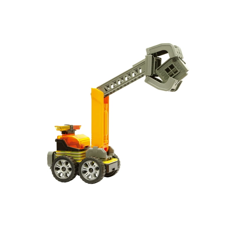 Magformers Amazing Construction 50 Pieces Wheels Orange colors Magnetic Geometric tiles STEM Toy Ages 3
