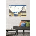 thumbnail image 6 of Kite Flying from Rooftop by Katushika Hokusai Wall Poster, 22.375" x 34", 6 of 6