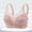 Pink PK36, variant on Woman Bra Underwear Woman Gathered No Underwire Bras Solid Color Ventilate Brassiere Loose Casual Wear Black 38