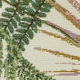 thumbnail image 2 of Oriental Weavers Naples Indoor/Outdoor Rug - 1091X - 6'7" x 9'4" - in Green/ Ivory - Tropical Style, Water, Stain and Fade Resistant, Hose Clean, Patio, Outdoor Living Area Rug, 2 of 5
