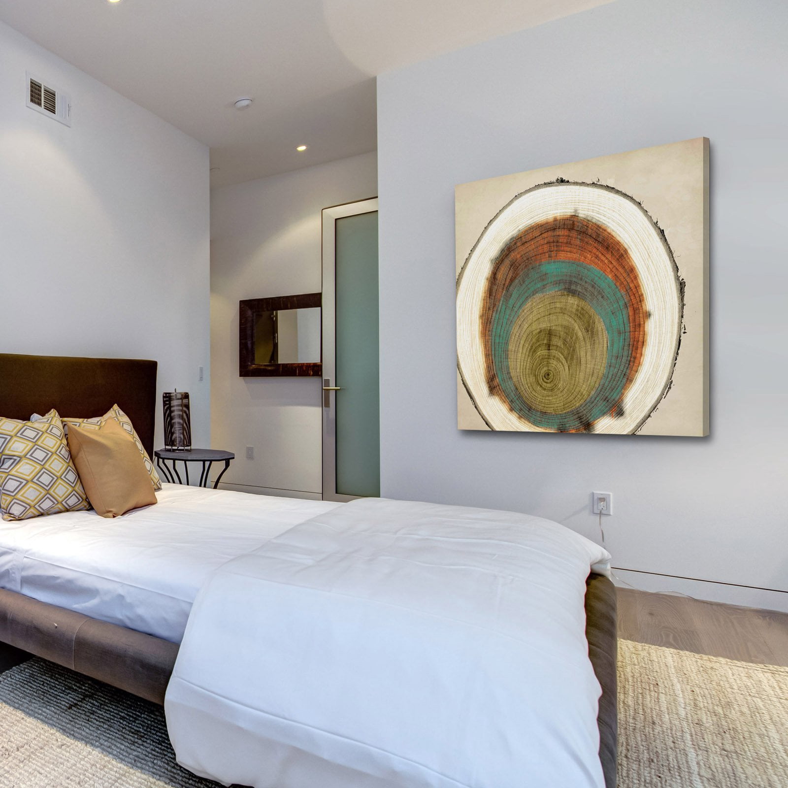Marmont Hill "Expanding Rings" Painting Print on Wrapped Canvas