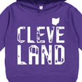 thumbnail image 3 of Inktastic Cleveland, Ohio Distressed Font Toddler Hoodie, 3 of 4