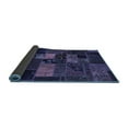 thumbnail image 2 of Ahgly Company Indoor Rectangle Oriental Blue Modern Area Rugs, 2' x 5', 2 of 4