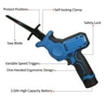 thumbnail image 2 of Amdohai 12V Cordless Reciprocating Saw with Support Frame , 2PCS 2.0Ah Li-Ion Battery with Charger, Variable, 2 of 7