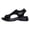 Black, variant on Women's Orthopedic Platform Walking Sandals 2026 Open Toe Lightweight Mesh Sneakers with Arch Support Non Slip Dressy Summer Outdoor Travel Athletic Shoes White Size 8.5