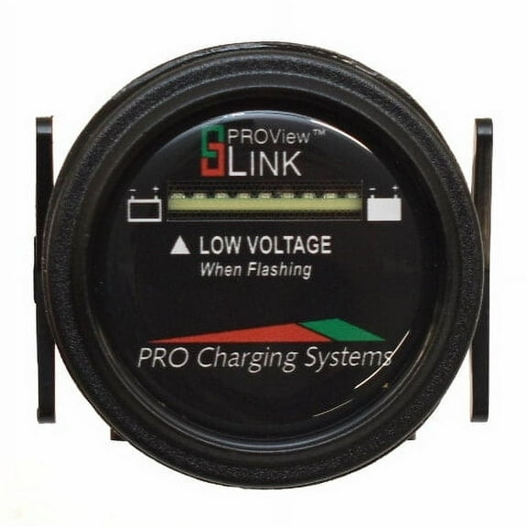 Pro Charging Boat Battery Fuel Gauge BFGWOV12VCT | PROView Link 12V