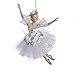 thumbnail image 3 of Kurt Adler 6.75" Snow Queen Ballerina Christmas Ornament, 3 of 3
