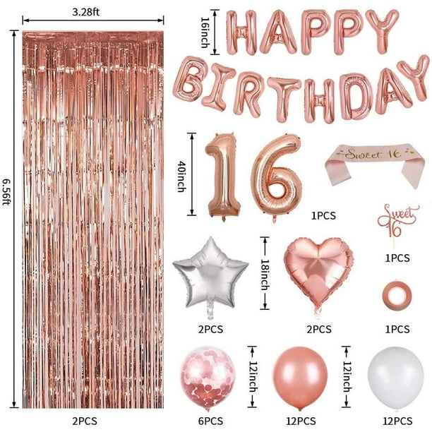 Party city deals rose gold