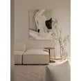 thumbnail image 3 of Hand Painted Oil Painting Original Art Geometric Pattern Living Room Entrance Decoration Painting Abstract Modern Wall Art Decor, 3 of 9