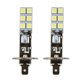 thumbnail image 1 of 2Pcs Car Fog Light Super Bright H1 Bright Headlight Driving Bulb 55W LED DRL Turn Signals 12SMD-5050 6000K Hi/Low Kit Beam, 1 of 5