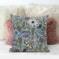 thumbnail image 3 of Flying Floral Paisley Throw Pillow with Removable Cover in Green Purple Blue 20x20, 3 of 5