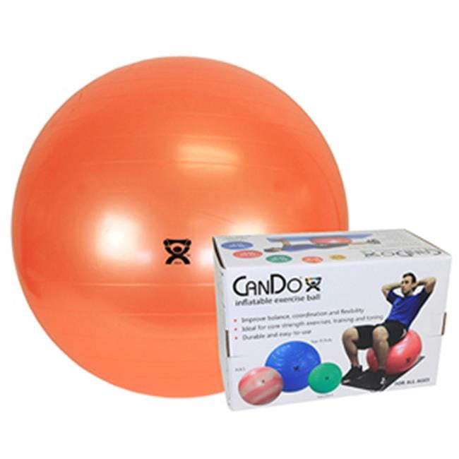 orange exercise ball