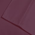 thumbnail image 2 of Superior 4-Piece Ultra-Soft Microfiber Deep Pocket Bed Sheet Set, California King, Plum, 2 of 4
