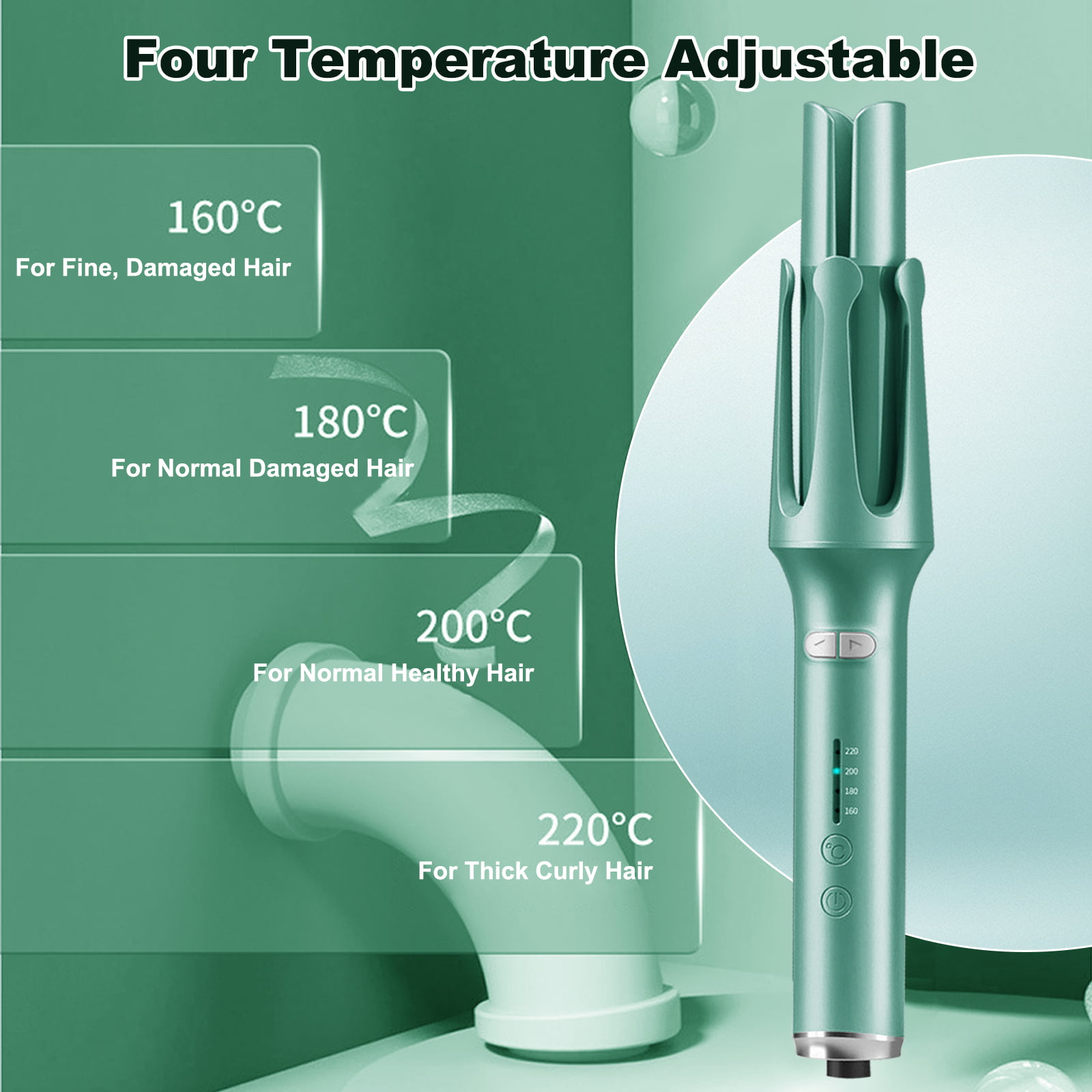 L-618 Adjustable Temperature Hair Extensions Tools - China Hair