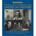 thumbnail image 1 of Pre-Owned What Every American Should Know About American History: 225 Events that Shaped the Nation (Paperback) 1598694286 9781598694284, 1 of 1