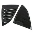 thumbnail image 2 of Rear Side Window Louver Cover Molding Trim Sticker Black For Honda CRV 2017-2020, 2 of 5