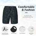 thumbnail image 3 of Fuzoiu Chemistry Formulas 2 Print Men's Swim Shorts,Quick-Dry Double-Layer Swim Trunks,Board Trunks,Beach Shorts Swimwear Bathing Suits-Small, 3 of 6