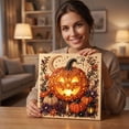 thumbnail image 4 of Halloween Pearl Art Kit Painting Set Plastic Complete Kit for Fall Home Decor Wall Art Crafts Seasonal Gifts by MPOISVA, 4 of 7