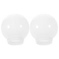 thumbnail image 3 of 2pcs Ceiling Globe Lamp Shade Acrylic Shade For Pendant Light Replacement Decorative Lampshade, 3 of 7