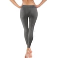 thumbnail image 5 of FRSASU Yoga Leggings for Women High Waisted Workout Soft Stretchy Tummy Control Running Pilates Lace up Fitness Pants Dark Gray-A, 5 of 8