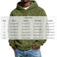thumbnail image 3 of Wlynlyn Mens Fuzzy Sherpa Hoodie Fleece Drawstring Pullover Loose Fitted Thick Winter Outwear Casual Daily Wear Sweatshirt(X-Large,Army Green), 3 of 6