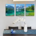 thumbnail image 3 of Hieng 3PCS Forest Wall Art Nature Modern Canvas Painting,Artwork Picture for Home Decoration Living Room BedroomDining Room Wall Decor(only canvas), 3 of 6