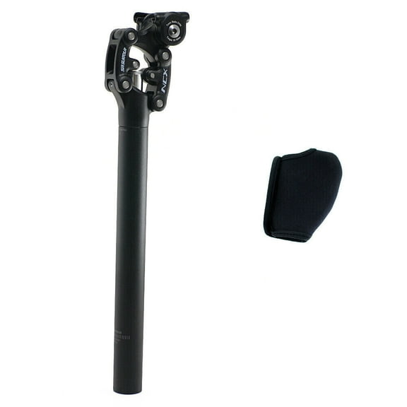 SR Suntour SP12 NCX 30.9X400mm Suspension Seat Post with Protective Cover,Black #VK2724