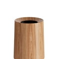 thumbnail image 6 of Baoblaze Imitation Wood Grain Trash Can Garbage Can for Restroom Bathroom Living Room 8L Light Brown, 6 of 8