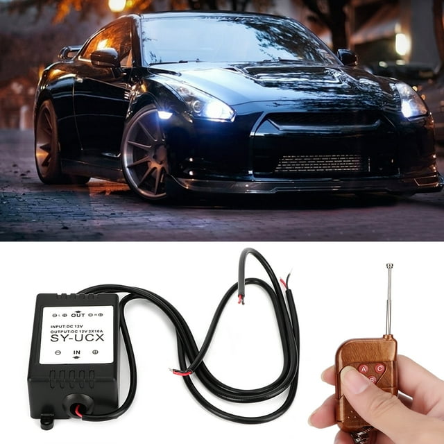 Contrôle Stroboscopique à LED, Module de Contrôle Stroboscopique à 16 Modes pour Feux de Brouillard de Secours