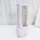 thumbnail image 5 of EeaseMX Dispensador de jabón líquido de manos para baño de hotel, ABS, para pared, con bomba para champú y acondicionador de cabello, con cerradura para ducha y bañera (blanco, 350 ml), 5 of 7