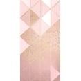 thumbnail image 2 of Kimberly, Allen 14x24 Gold Ornate Wood Framed with Double Matting Museum Art Print Titled - Triangle Blush Panel 1, 2 of 4