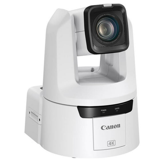 Canon CR-N500 4K PTZ Camera with 20x Optical Zoom, NDI Professional Streaming Camera, White (International Model)